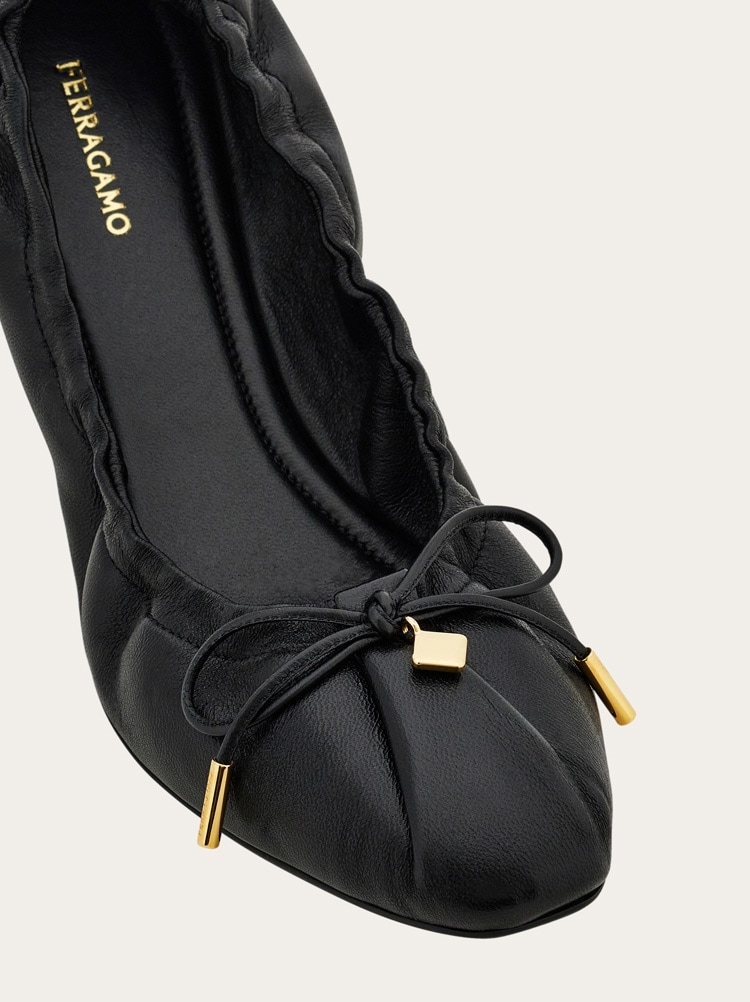 Elasticated ballet flat - Image 6